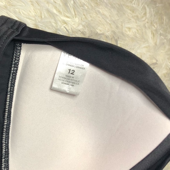 VENUS Black Halter Tankini size 12 NWOT - Picture 10 of 15